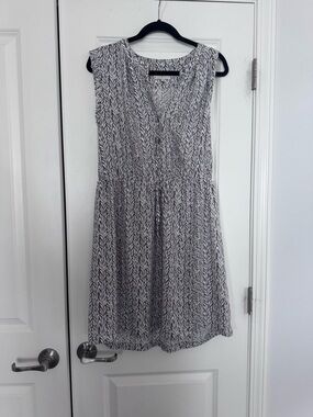 Loft Outlet Sleeveless Drawstring Dress Size Large Petite